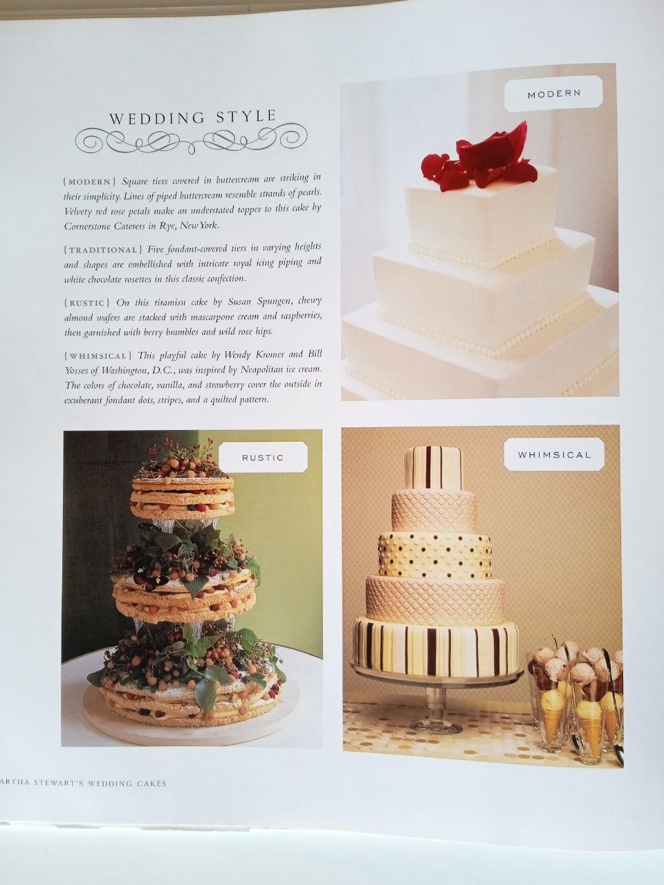 Martha Stewart's Wedding Cakes