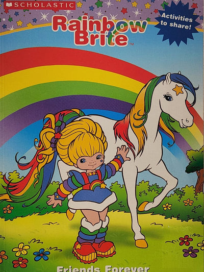 Rainbow Brite Colouring Book