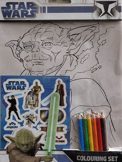 Star Wars Colouring Set