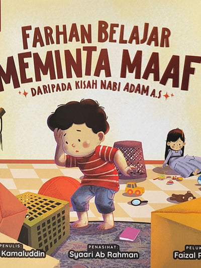 Farhan Belajar Meminta Maaf dari Kisah Nabi Adam A.S