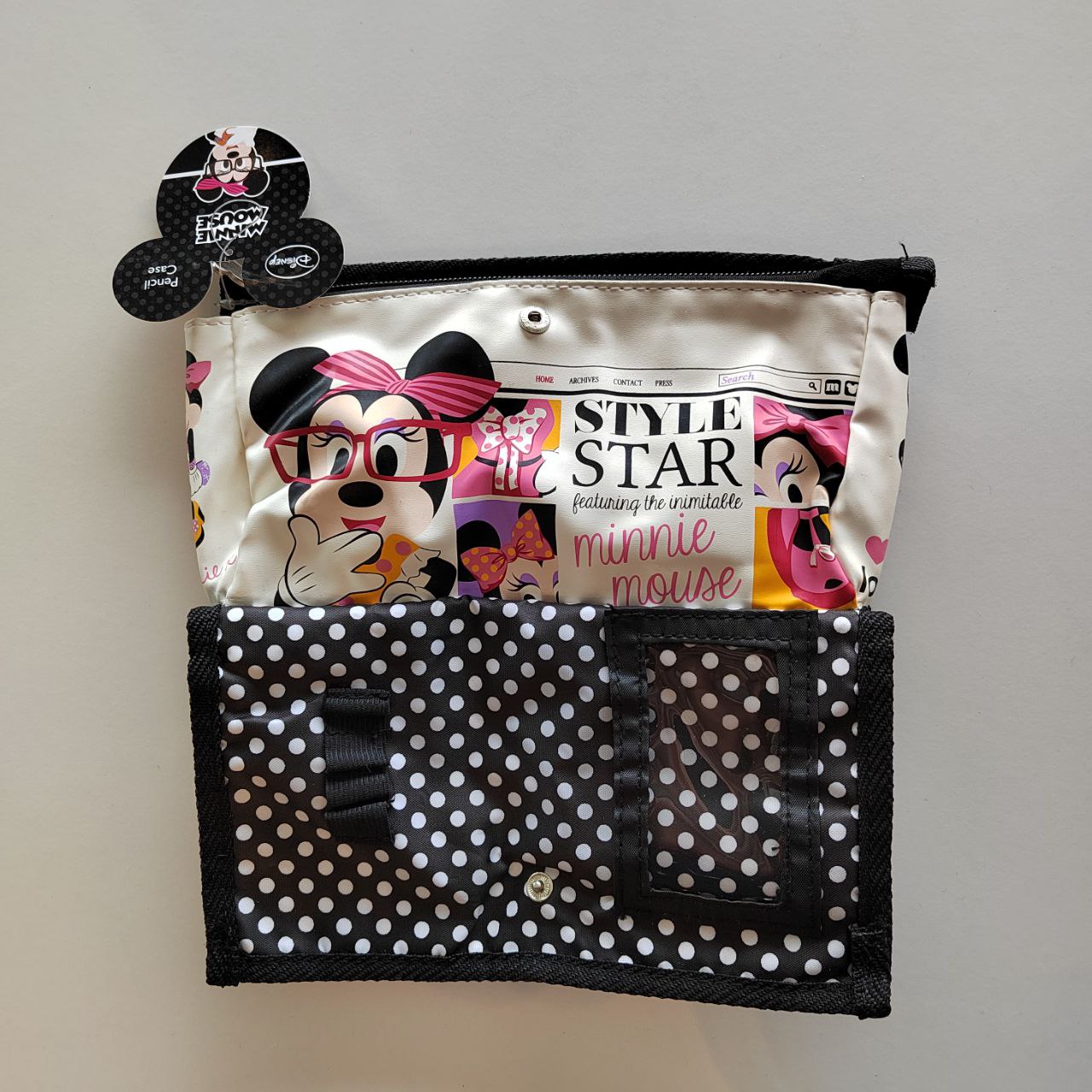 Minnie Mouse Style Star (Pencil Case)