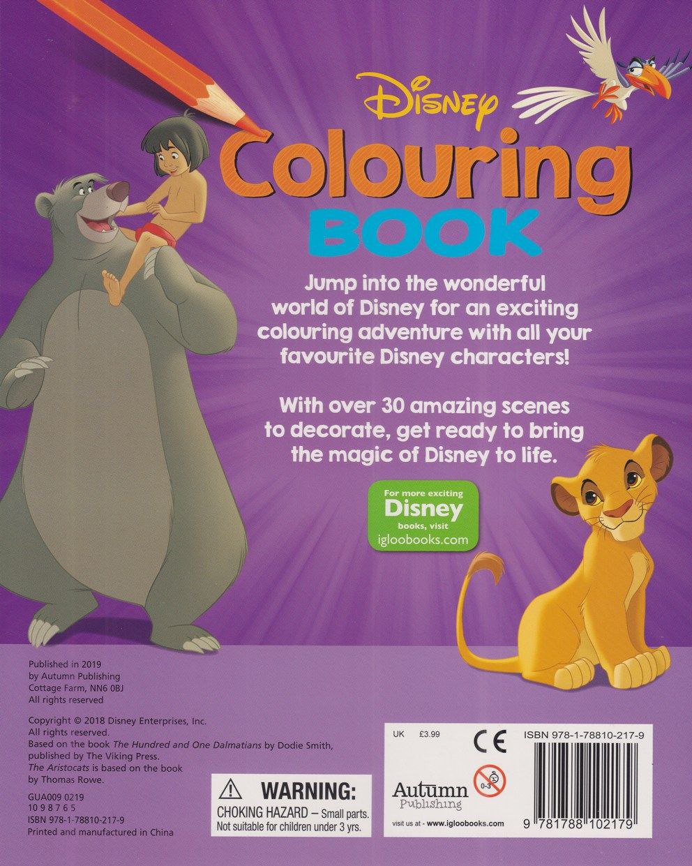 Disney Colouring Book – dBookHaus