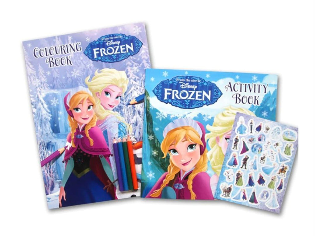 High-Quality Frozen Activity Book Scene in 4K High-Quality Frozen Activity Book Scene in 4K